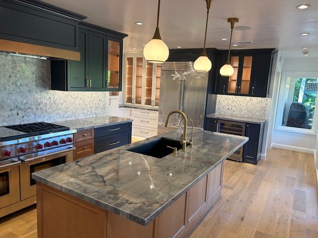Kitchen remodel by Bishop Construction — San Diego, CA